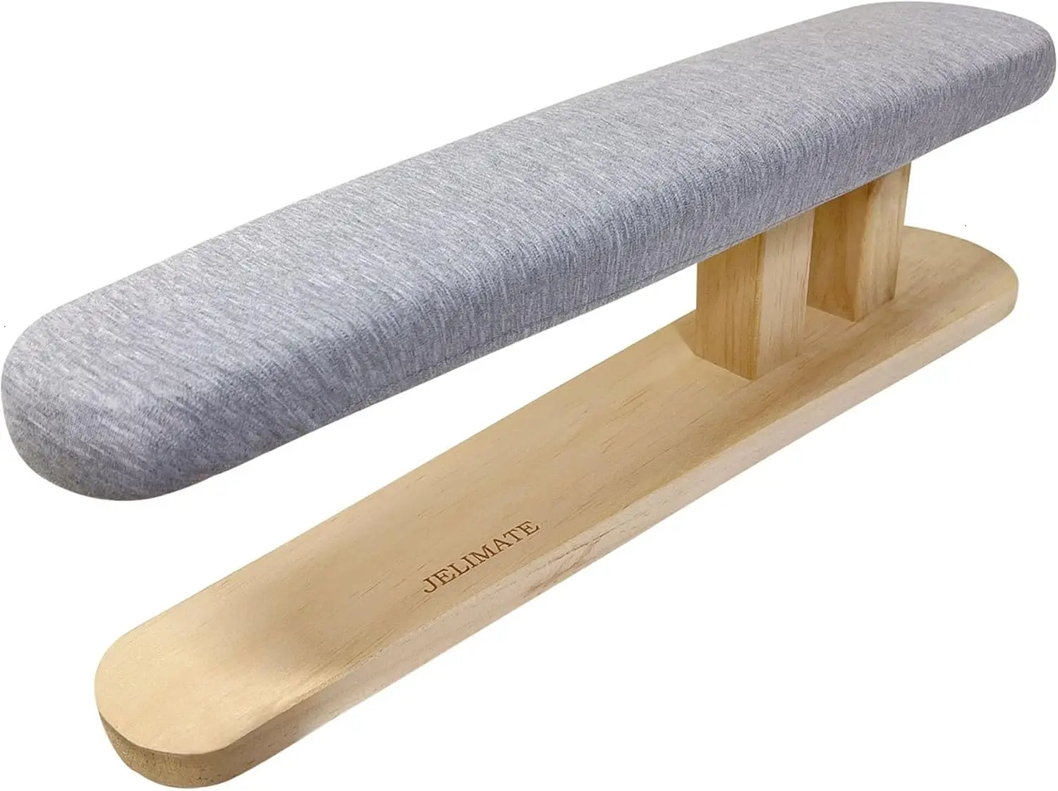 

Portable Sleeve Ironing Board with Wooden Base for Tailor, Household, and Laundry Rooms