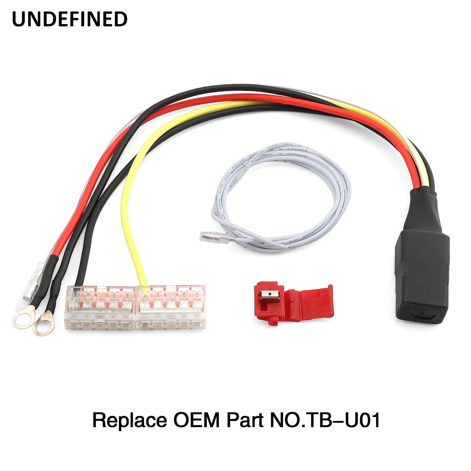 Universal TB-U01 40A Power Distribution Hub 12V For Motorcycle ATV UTV Car Power Distributor Automatic Power
