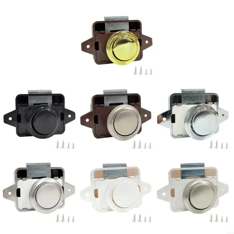 

Push Lock Keyless Lock Furniture Hardware Push Button Latches Keyless Door Lock