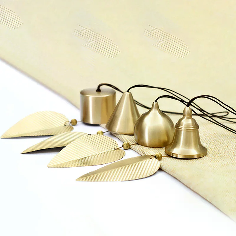 Japanese Copper Wind Chimes for Outdoor Yard Garden Hanging Decorations Musical Landscape Bell Sound Home Decor
