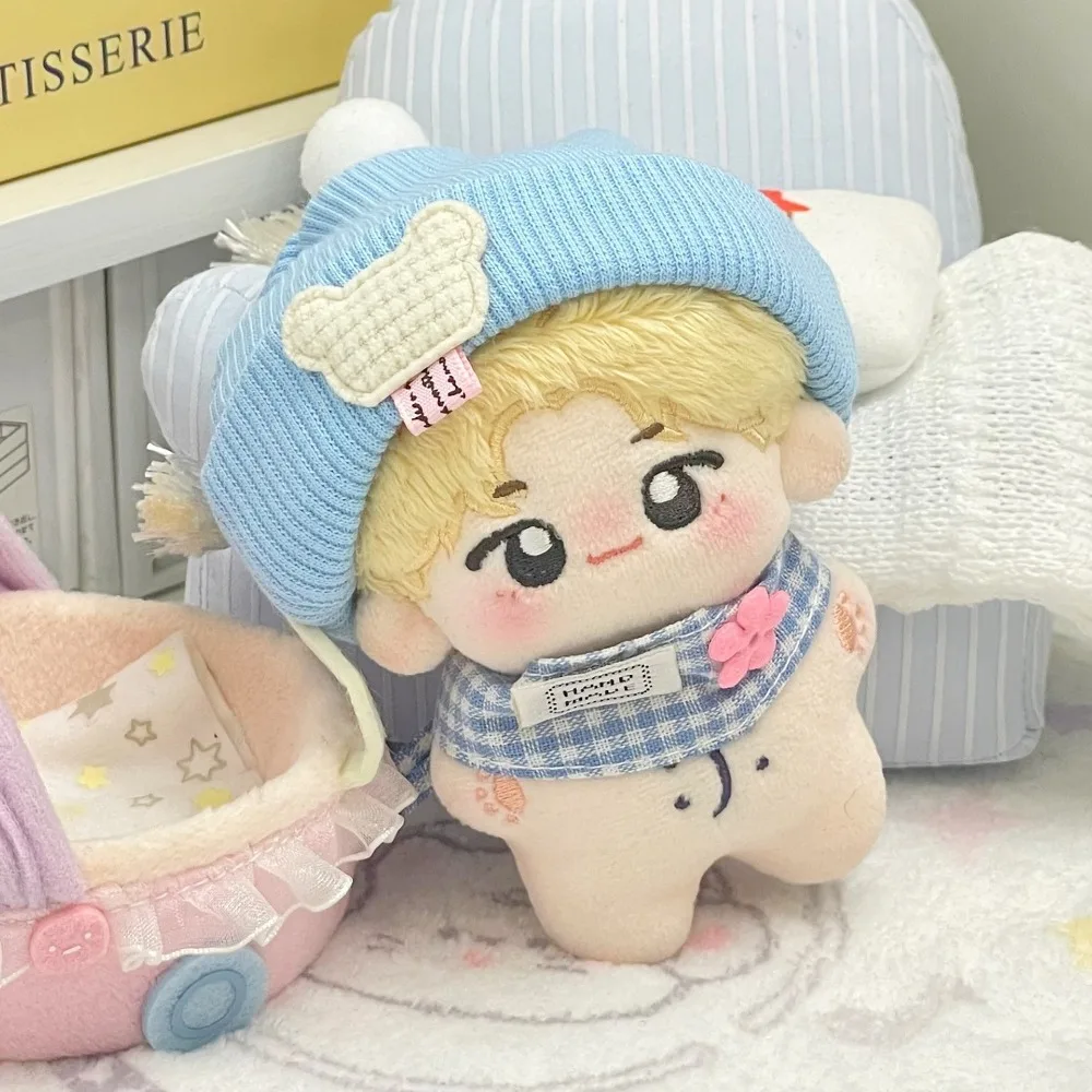 

Bear Hat 10cm Cotton Doll Clothes Bib Creative Doll Clothes Outfit Lovely Funny Doll Clothes Set Children's Gift