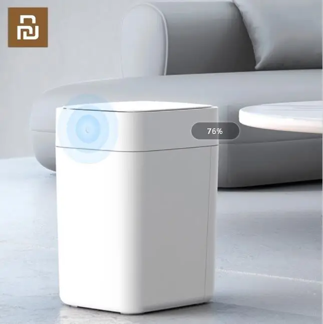 Youpin Townew T1S Smart Sensor Vuilnisbak Voor Keuken Badkamer Wc Prullenbak Automatische Inductie Waterdichte Bin Met Deksel