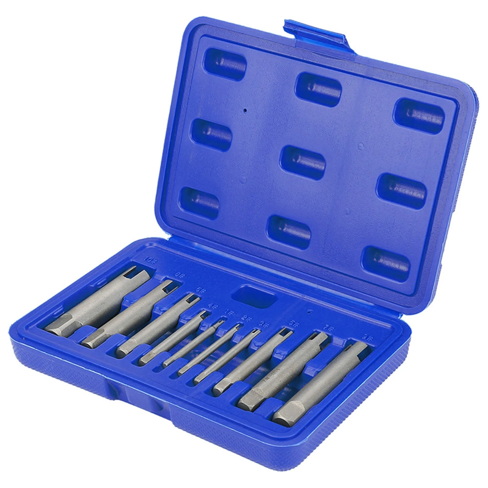 Screw Extractor Stripped Screw Tap Steel Broken Head Taps Remover Stripped Screw Tap Extractor Set Stripped Screw Tap Extractor