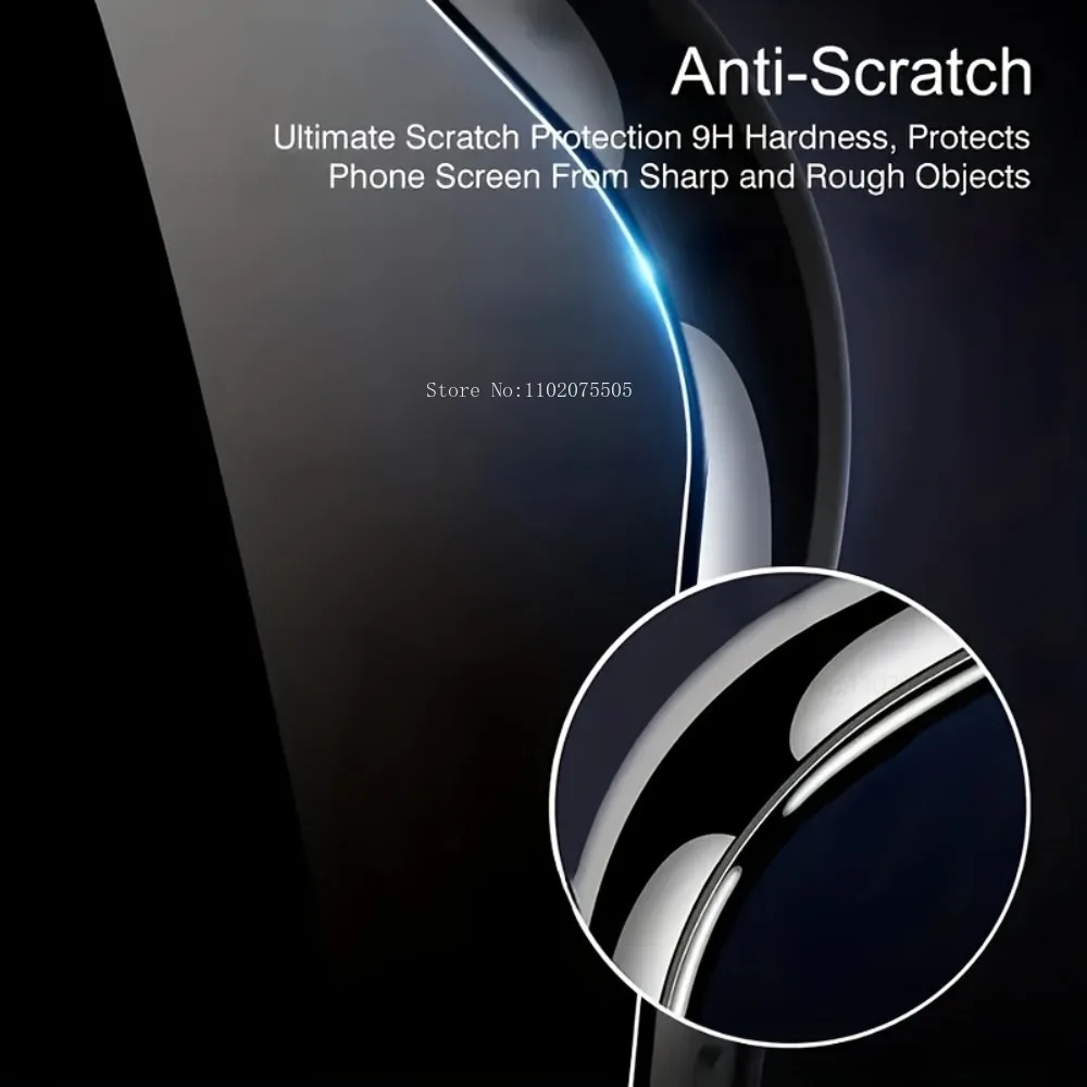 

4Pcs Ultra-clear Tempered Glass for IPhone 16E 17 17 Promax 14 13 Promax 15 Plus Screen Protector 11 Promax 12Mini 16 Plus XR XS