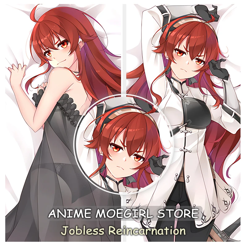 

Anime Jobless Reincarnation Dakimakura Decorative Pillows for Sofa Pillowcase Hugging Body Pillow Cover Bed Cushions Pillow Case