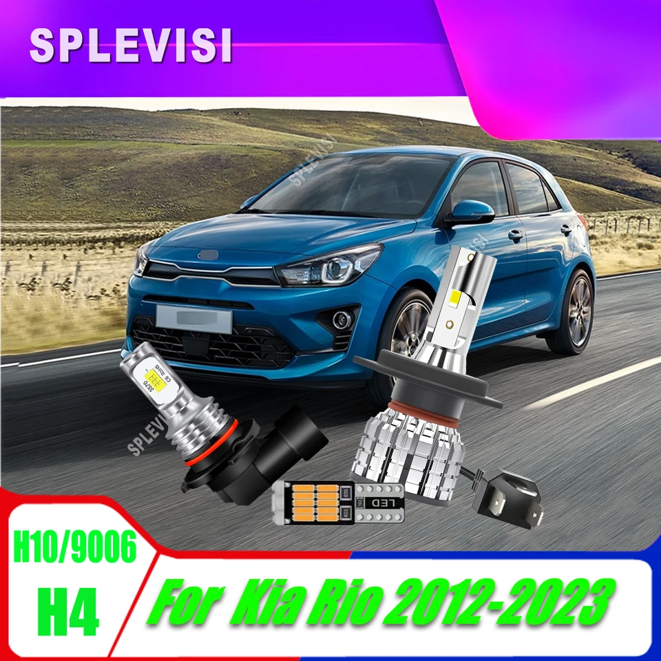 

H4 9006 Headlight Foglight 12v ensuring safer travels in dark For Kia Rio 2012 2013 2014 2015 2016 2017 2018 2019 2020-2023 l
