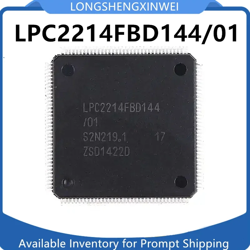 1PCS New LPC2214FBD144/01 LPC2214FBD144 LQFP-144 Packaging ARM Microcontroller MCU Chip in Stock Original