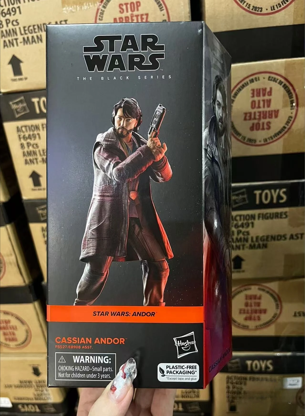 

Hasbro Star Wars Ando Ficar Luke Guard Dingjaren Mandalorian Carl Ando