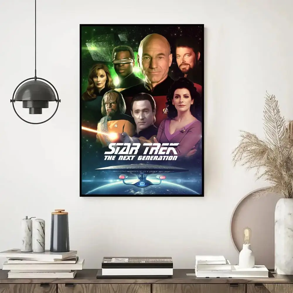 TV S-Star T-Trek Anime poster Sticky Whitepaper Prints poster Artwork Kawaii Room Decor