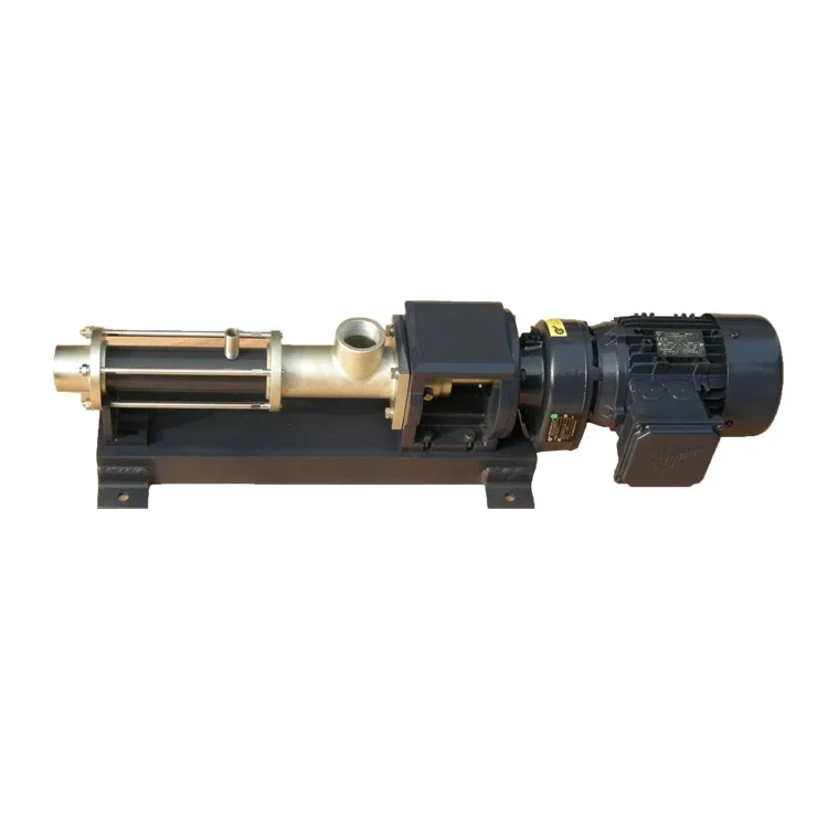 

Good Price Mini Mono Helical Grease Single Screw Pump for Chemical Food