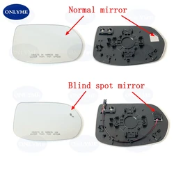 Convex Heated Suv Mirror Glass With Blind Spot Warning For USA Version Honda CR-V CRV 2017 2018 2019 2020 2021