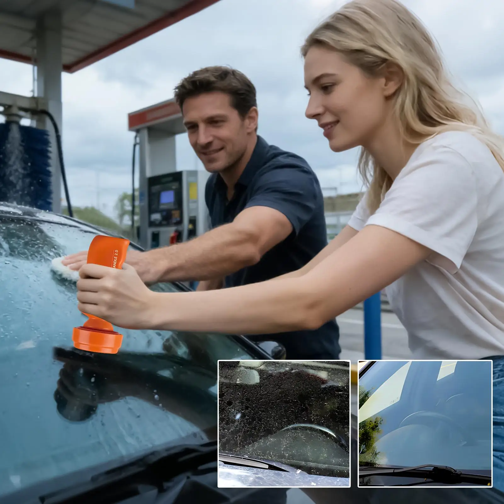 Car Windshield Oil Film Remover Wet Wipes Rainproof Hydrophobic Coating Glass Cleaner Wipes for Auto Truck SUV Window Cleaning