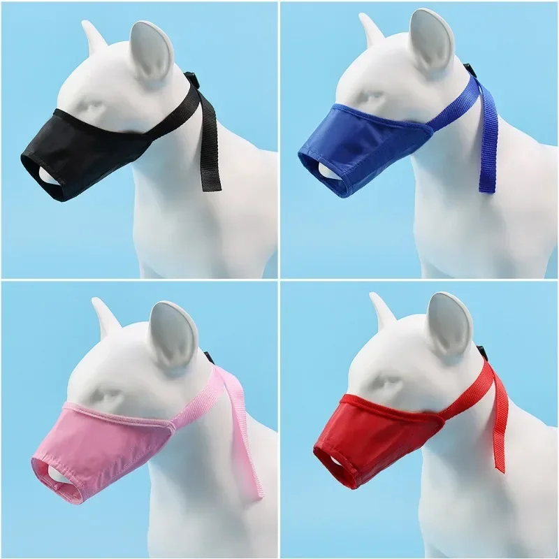 Anti Barking Dog Muzzles for Small Medium Large Dogs Adjustable Breathable Dog Mouth Muzzle Anti Bite Pet Training Accessories