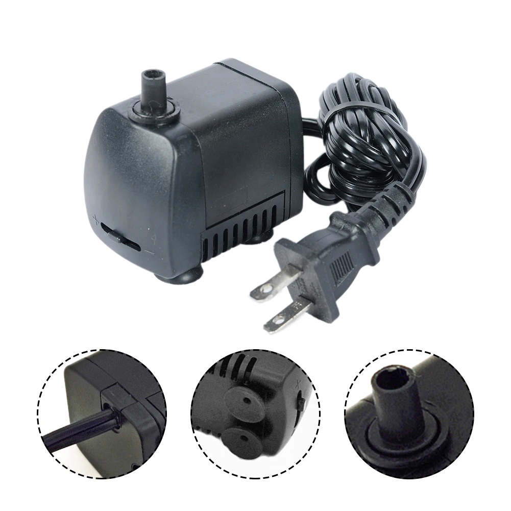 

1set Adjustable Submersible Water Pump Powerhead Hydroponic Fountain Pond Fish Tank 65*44*54 Mm Pumps Parts Accessories