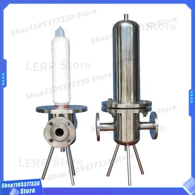 316L Stainless Steel Air Filter Housing for Chemical Industry High Pressure Industrial Gas Filtration System Durable Factory
