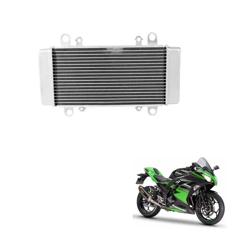 

Motorcycle Parts Radiator Cooler Cooling For Kawasaki Ninja 300 ABS 2013-2017