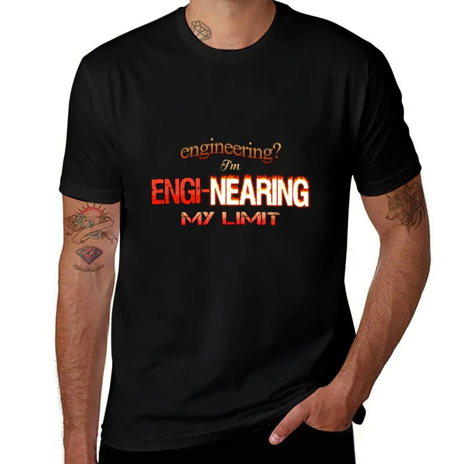 Engineering I'm Engi-nearing My Limit Engineer Pun Classic T-Shirt t shirts designer T-Shirt