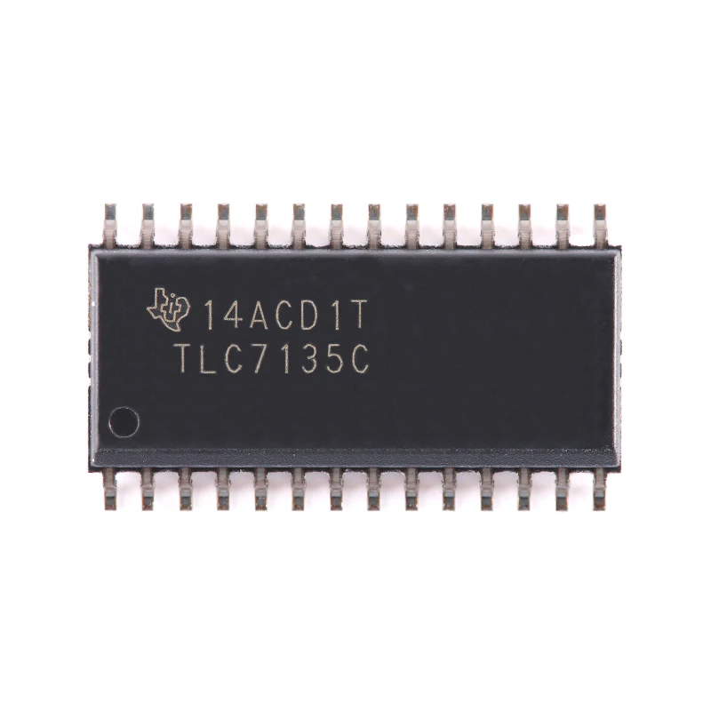 

10pcs/Lot TLC7135CDWR SOP-28 TLC7135C Analog to Digital Converters - ADC 4.5-Bits 0.003 kSPS Muxed BCD Out