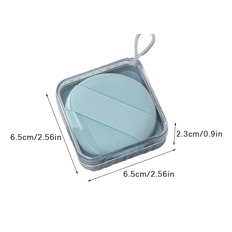 Makeup Sponge Holder Air Cushion Container Beauty Storage Case Travel Protable Cosmetic Puff Holder Box Empty Eco-Friendly