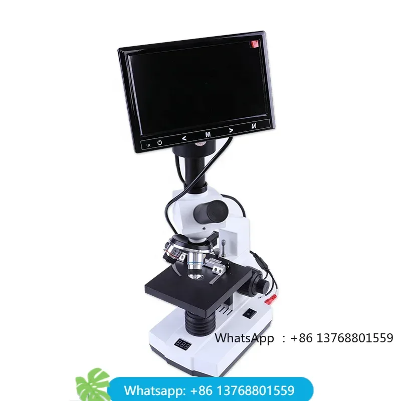 VS-V009 Veterinary Animal Cow Swine Sheep Cattle Eggs Sperm Motility Analyzer Biological Microscope Vet Equipment