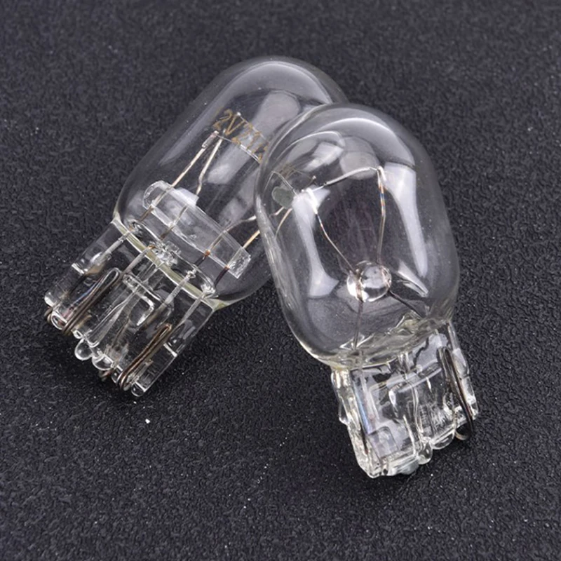 10pcs Car T10 Halogen W5W 12v Auto Lamp Bulbs Instrument Light Reading Lights Clearance Lamp