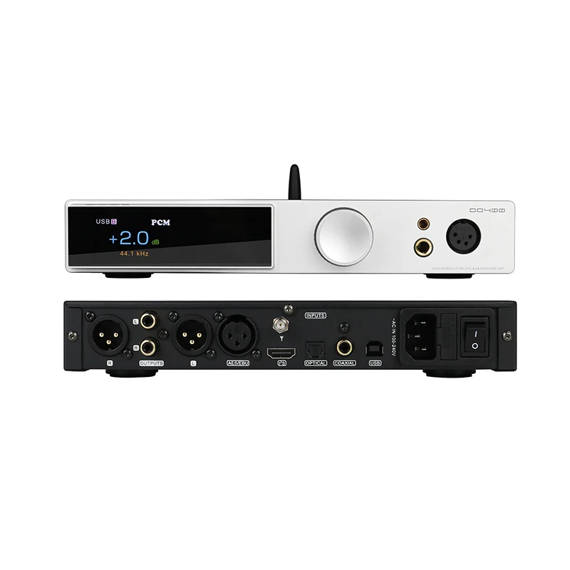 SMSL DO400 Fully Balanced Audio Decoder & Headphone Amplifier ES9039MSPRO MQA-CD DAC Bluetooth 5.1 Digital Headphone Power AMP