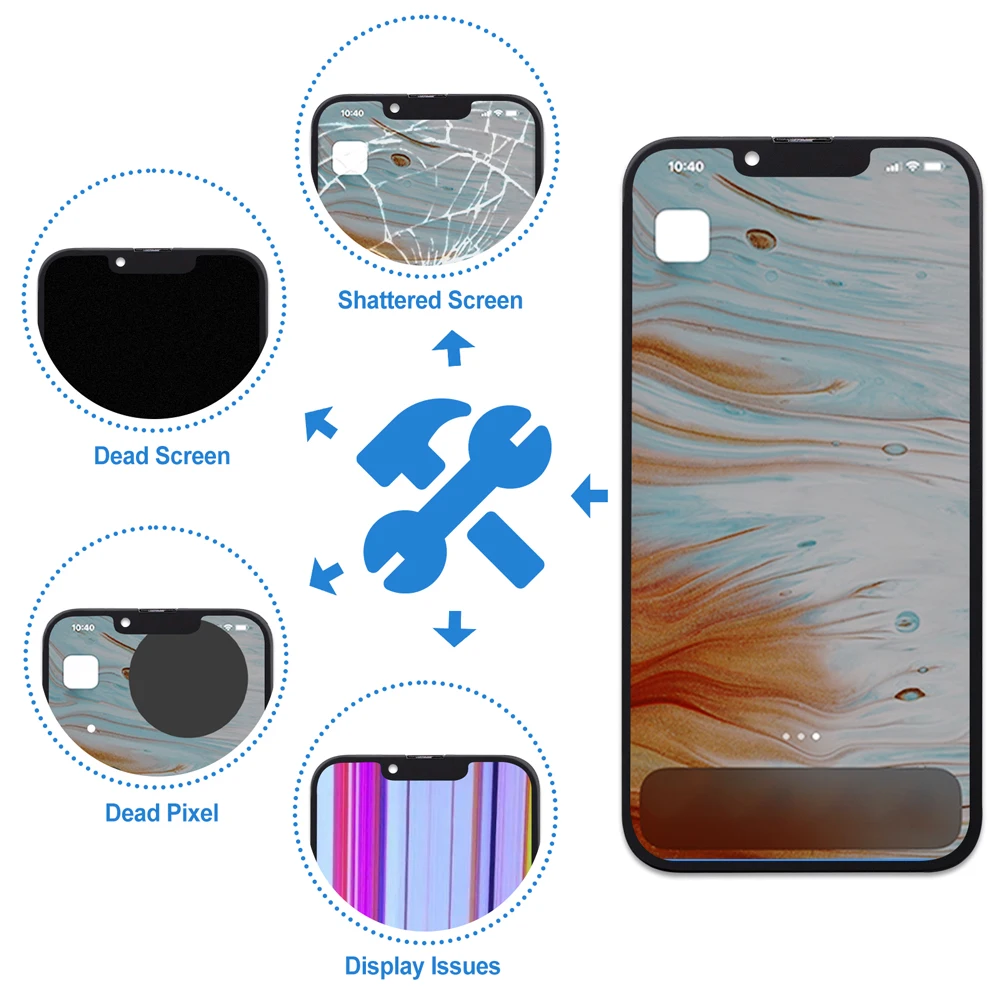 A2636 A2638 A2639 A2640 A2483 Original Lcd For IPhone 13 Pro New
