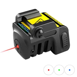 L8 Tactical Laser Red Dot Sight for 92G Handgun Compact Pistol Rechargeable Green/Blue/Red Laser Sight 20mm Picatinny Rail Mount