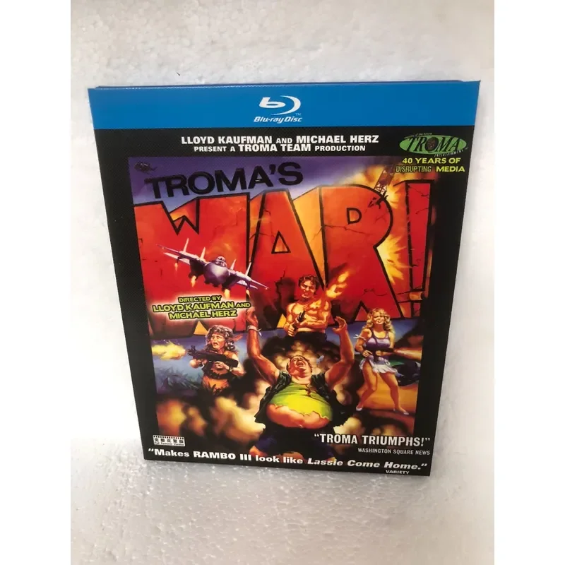 Blu-ray Battle of Troma New and Unopened Box Original Packaging Sealed
