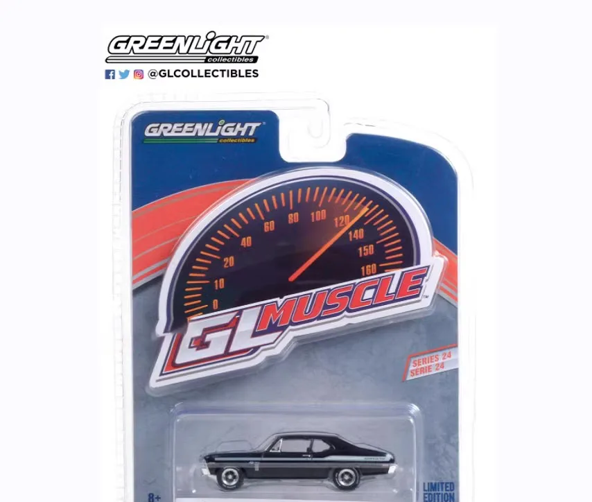 

Greenlight 1:64 1969 Yenko COPO Nova Limited collection of die-casting alloy car models