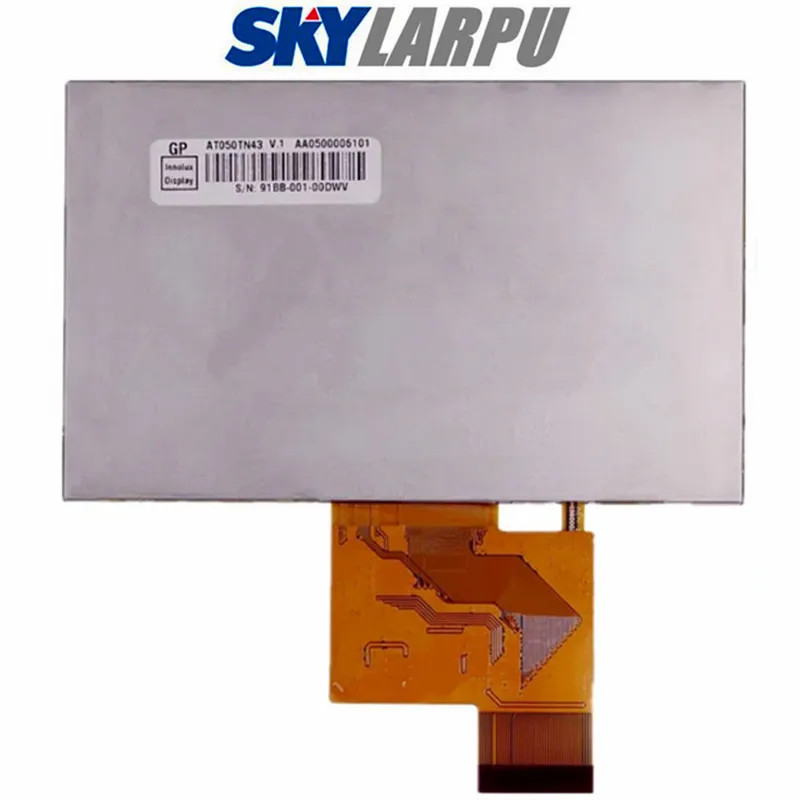5-インチ-800-rgb-×480-40-ピン-fpc-tft-lcd-スクリーン-at050tn43-v1、ej050na-01d-tft-lcd-ディスプレイ-タッチスクリーンなし