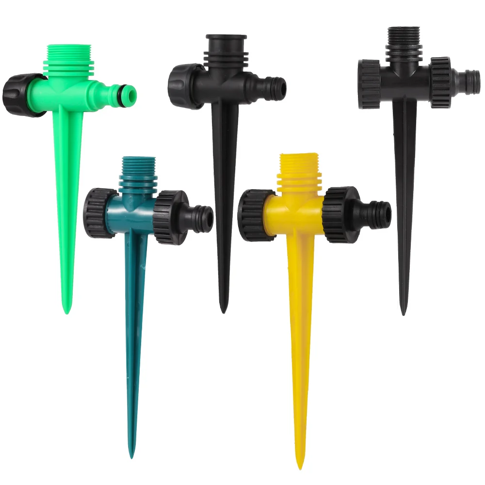 

1/2 3/4 Inch Sprinkler Support Nozzle Holder Plastic Spike Quick Connector Irrigation Hose Ground Insert Rod Fixing Bracket 1 Pc