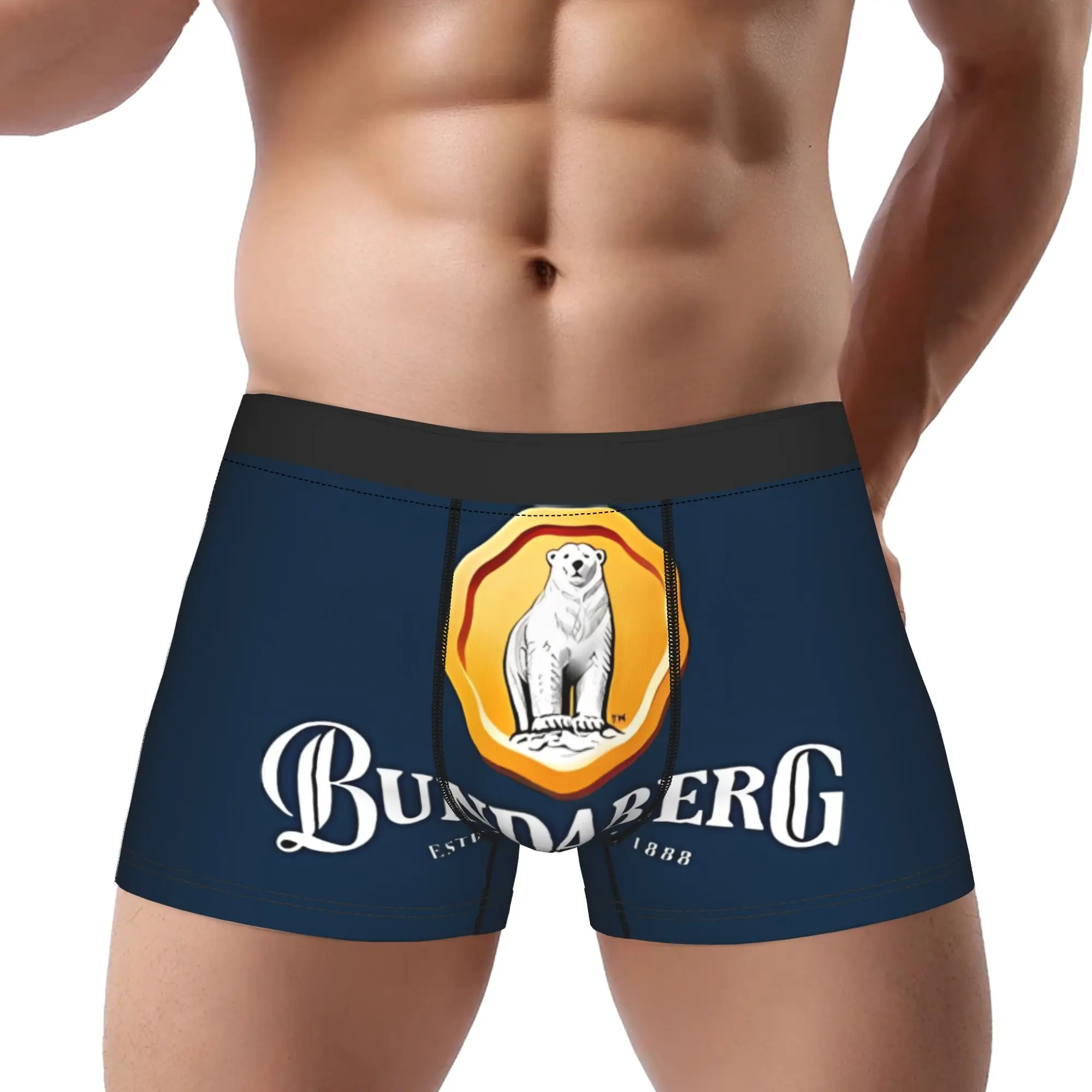 

Engaging Bundaberg Rum Underpants Breathbale Panties Man Underwear Print Shorts Boxer Briefs