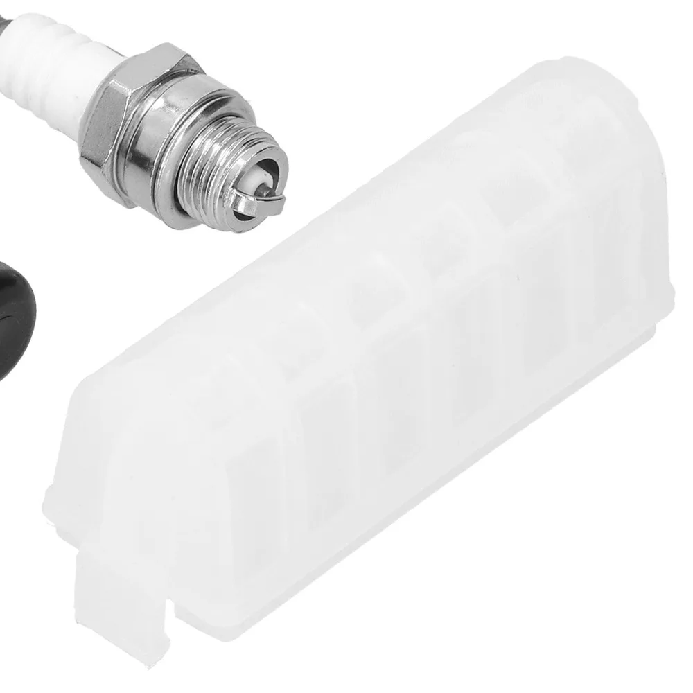 Plastic Chainsaw Spark Plug Black and White Easy to Install Chainsaw Air Filter Compact for STIHL 021 023 025 MS210 MS230 MS250