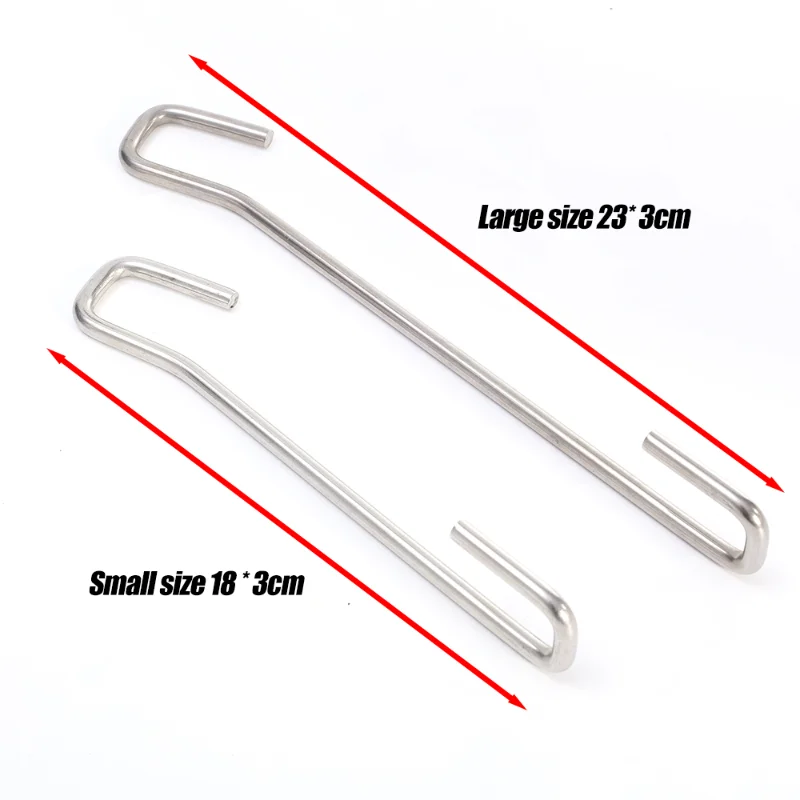 Car Trunk Stainless Steel Support Rod Install Hook Brace Trunk Holder Firmly Support Trunk Door Hook Car Car Detailing Tool