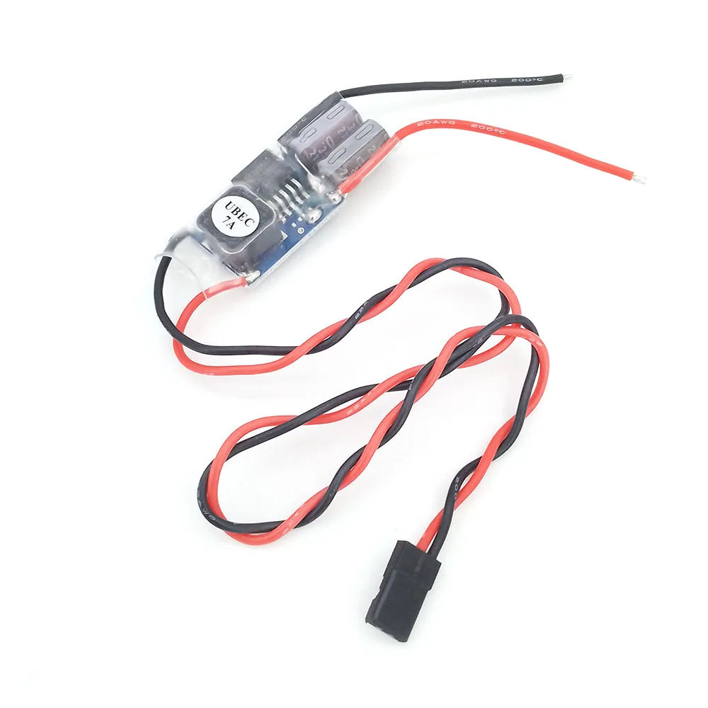 Ubec 7a 2S-7S Spanningsregelaar Buck Module Schakelregelaar Voor Rc Boot Marine Drone Vliegtuig Auto Tank