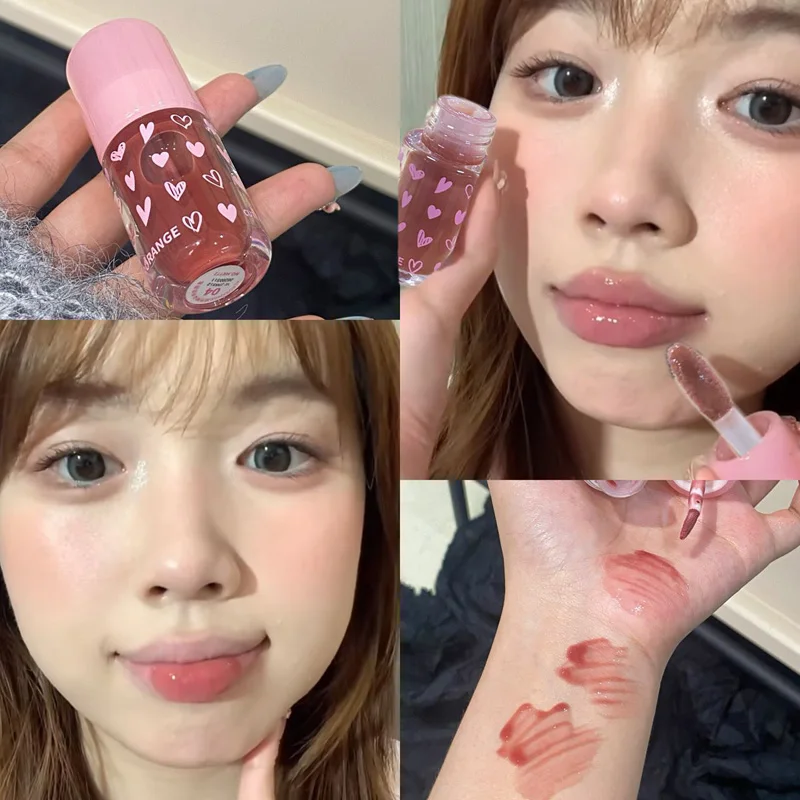 Herorange Hydrating Mirror Lip Gloss Glossy Plump Bright Shade Summer Lip Makeup