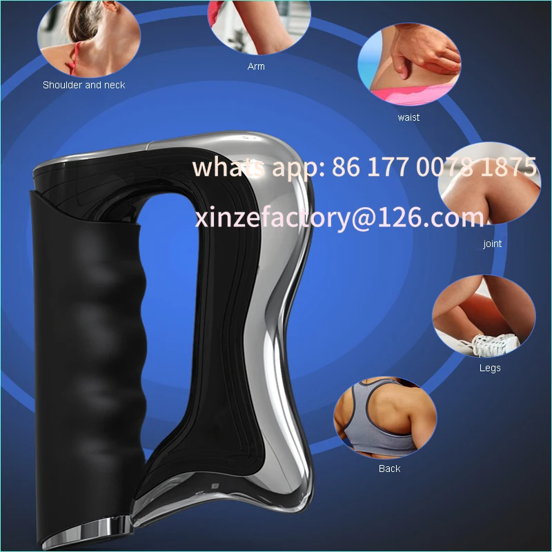 

Customizable Electric Fascia Gun Electric Muscle Stimulation Massage Muscle Relax Electric Scraping Fascia Knife Muscle Massager