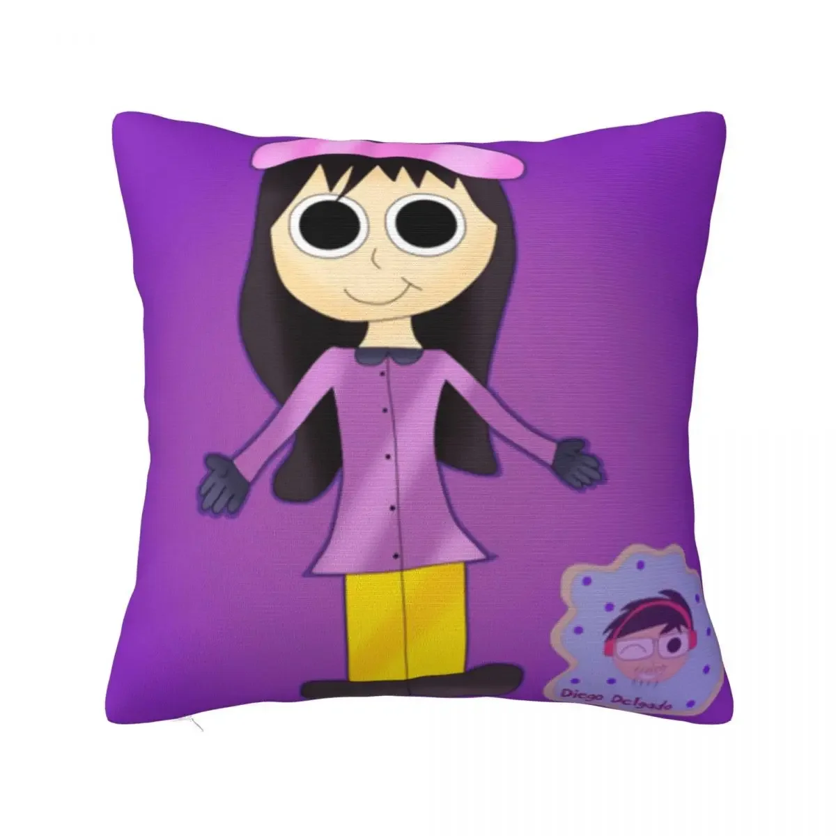 

Wendy Testaburger Square Pillowcase Pillow Cover Cushion Decor Comfort Throw Pillow for Home Sofa