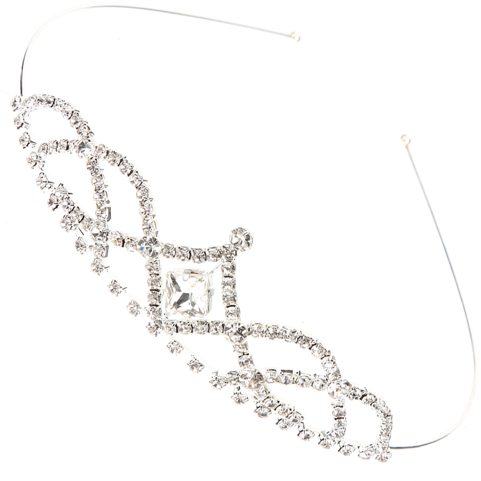 

Luxury Rhinestone Crown Women Metal Tiara Girls Bridal Wedding Decoration Lightweight Durable Queen Bridal Crown Hair