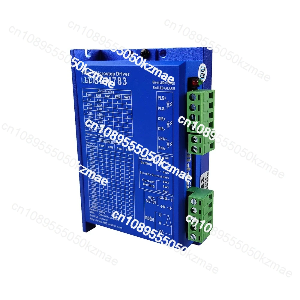 

36V 8.5A Three-Phase Stepper Motor Driver - UVW Motor Drive with 250kHz Pulse Frequency (3DM783)