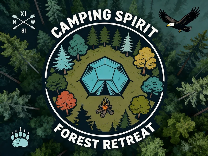 VIKAMA Camping Spirit Tapestry - Outdoor Adventure Retreats reseña y precio