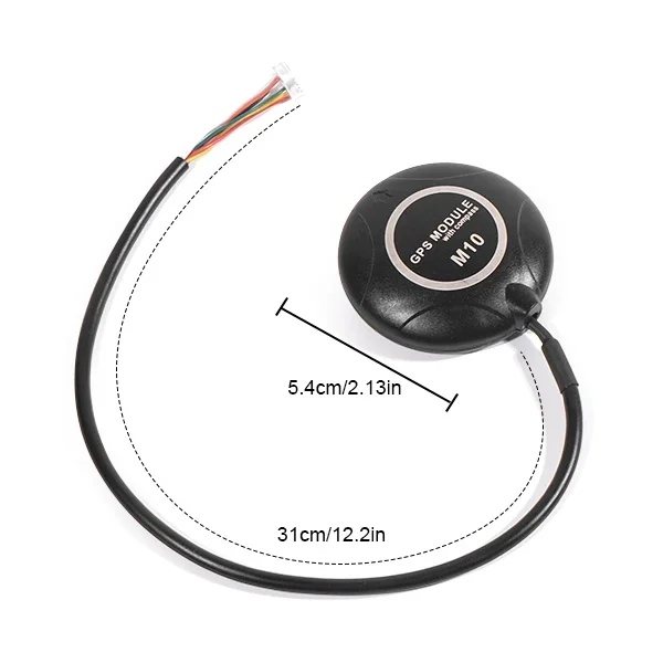 NEEBRC PIX M10 GPS مع بوصلة تيار مستمر 3.6-5.5 فولت لـ PIX Pixhawk 2.4.8 APM أجهزة الاستقبال عن بعد طائرة طائرة FPV سباق بدون طيار قارب