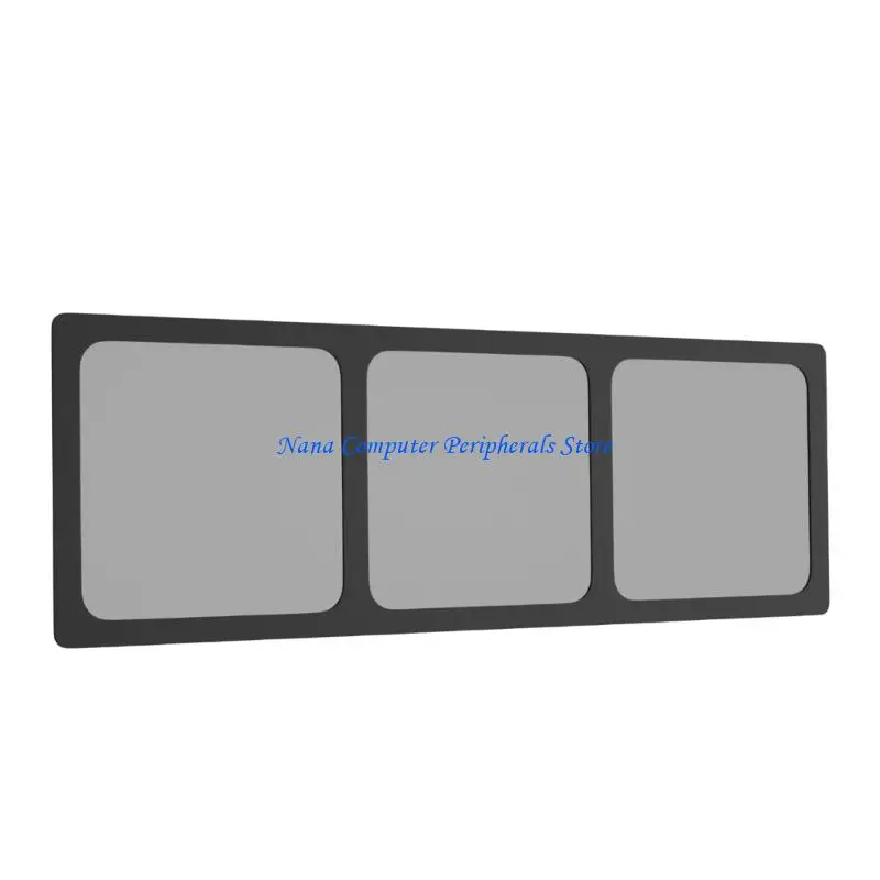 F68C PVC Dusts Filter for Computer Case 12cm Width Design Dusts Resistance and Easy Maintenance