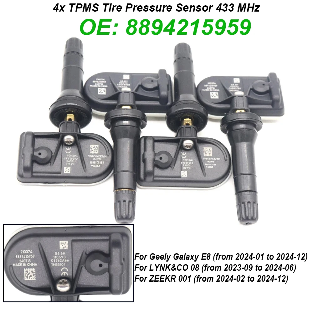 4PCS 8894215959 Tpm…