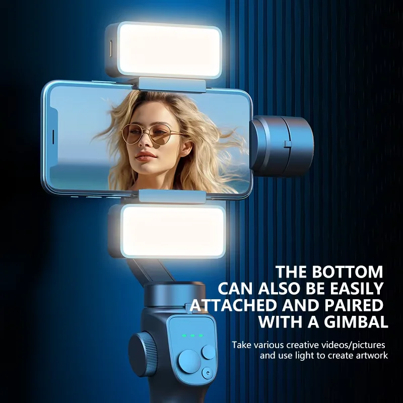 المغناطيسي المحمولة البسيطة Selfie ملء الضوء قابل للتعديل الإضاءة القابلة لإعادة الشحن المحمولة Led الفيديو الضوئي لكاميرا Tiktok المحمول باد