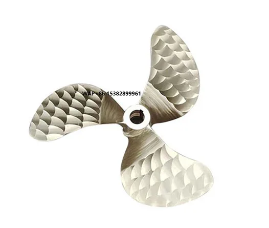 Large Size Copper Alloy 42  Inch 3 Blade/Wing Racing Boat Propeller for Shaft