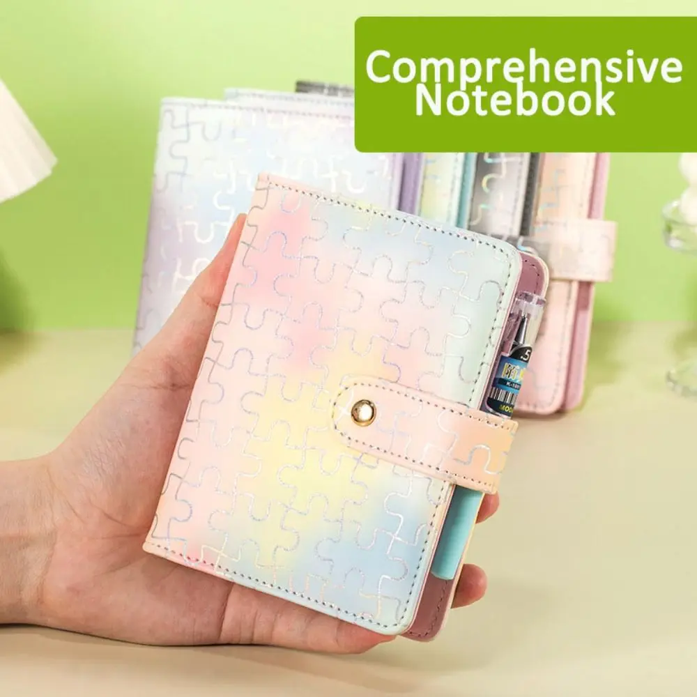 PU Leather Budget Binder Planner Daily Weekly A7 Money Savings Challenges Bill Holder Wallet Organizer Envelope Challenge Binder