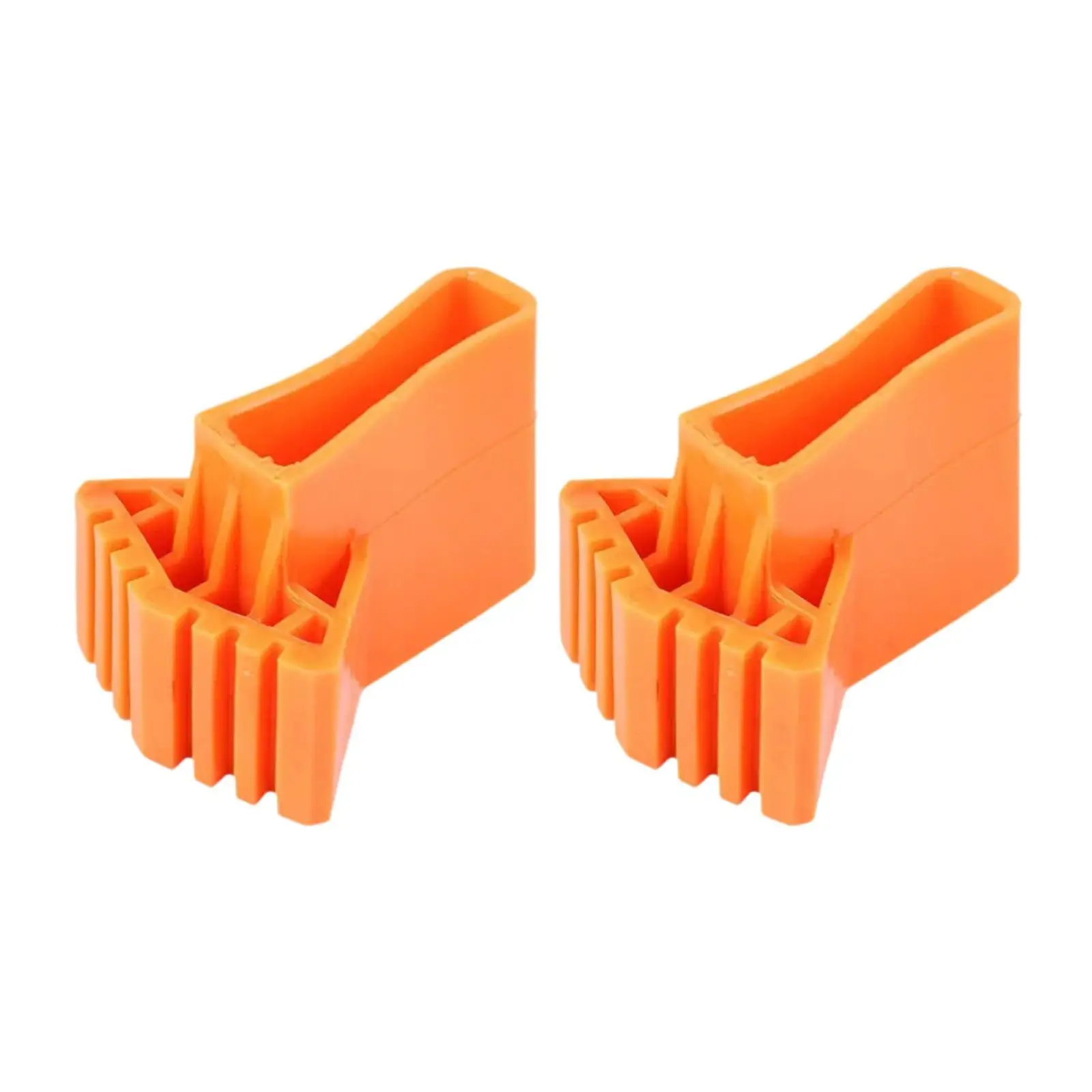 

2x Ladder Leg Caps Ladder Parts Protect Floors Protector Trapezoid Pads Rubber Replacement Moving Ladder Rubber Feet Mat