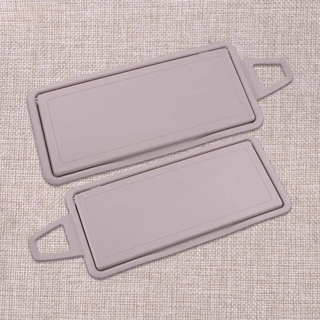 

A2208100110 A2208100210 1 Pair Sun Visor Shade Cover Frame Beige Plastic Fit for Mercedes-Benz S-Class W220 1998-2005